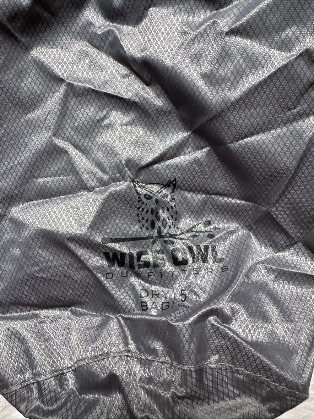 Wise Owl Outfitters Dry Bag 3-Pack (5L, 10L, 20L) - Gray - Like New